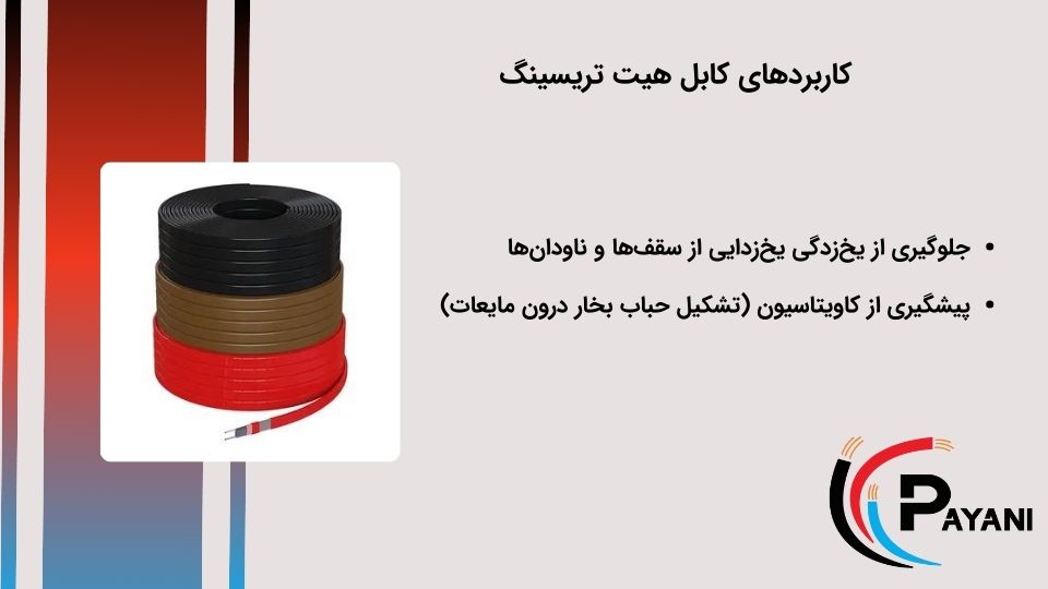 کاربرد های کابل هیت تریسینگ