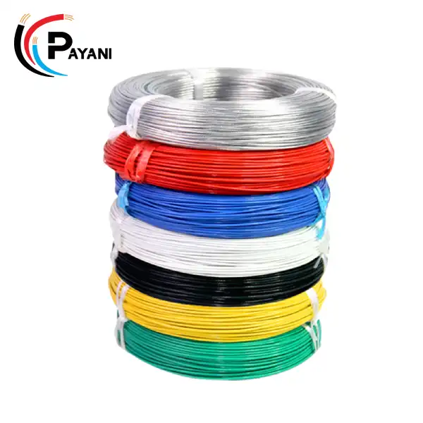 سیم تفلون نقره اندود AWG20