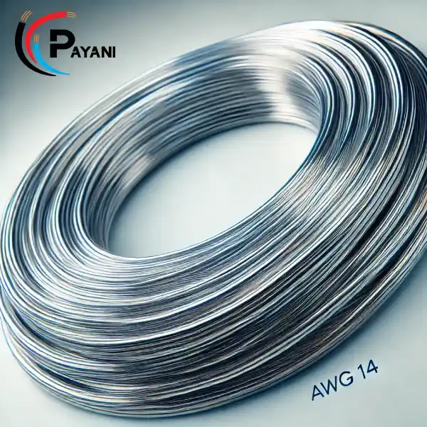 سیم تفلون نقره اندود AWG14
