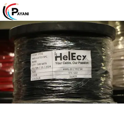 سیم تفلون نقره اندود AWG22