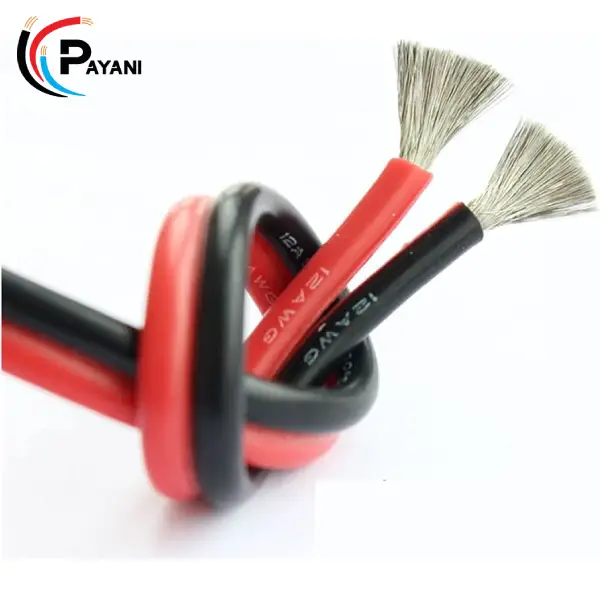 سیم سوپر فاین سیلیکونی سایز 4 (AWG12)