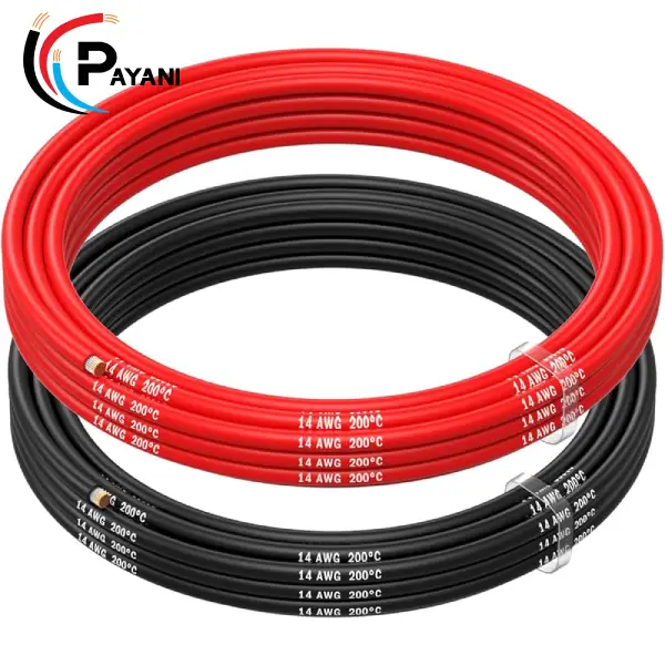 سیم سوپر فاین سیلیکونی سایز 2/5 (AWG14)