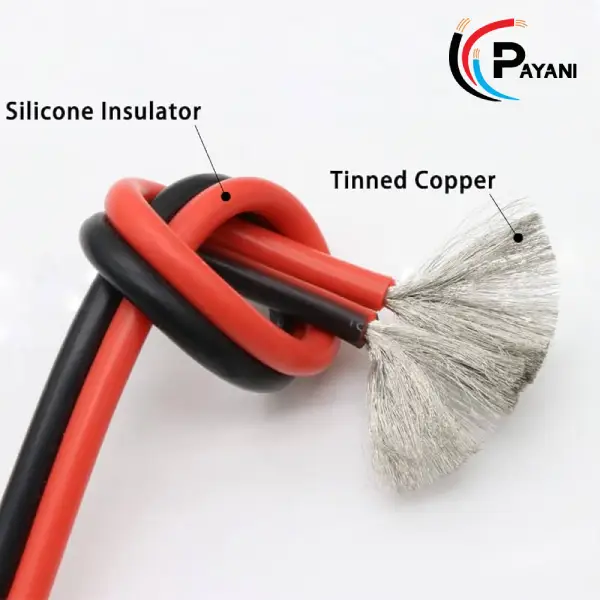 سیم سوپر فاین سیلیکونی سایز 1 (AWG18)