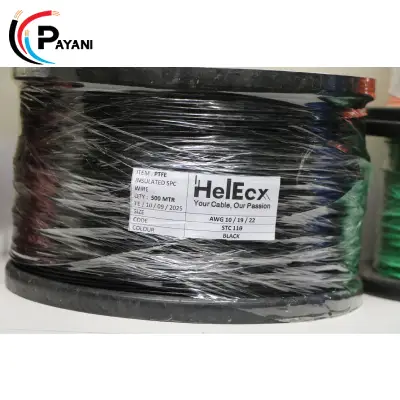 سیم تفلون 10AWG | کابل تفلون نقره اندود 10AWG