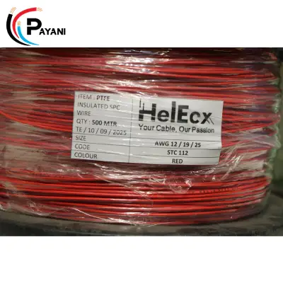 سیم تفلون 14AWG | کابل تفلون نقره اندود 14AWG​